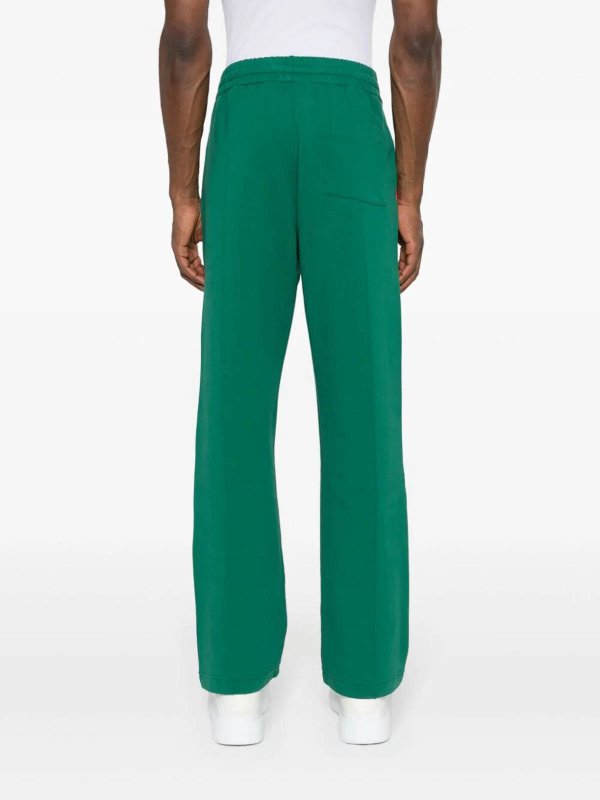 The Best Shops CASABLANCA: スウェットパンツ - トラックスーツ ボトムス - 緑