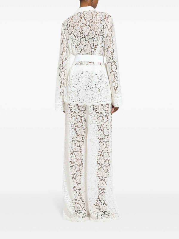 The Best Shops DOLCE & GABBANA: カジュアルトラウザー - カジュアルパンツ - 白