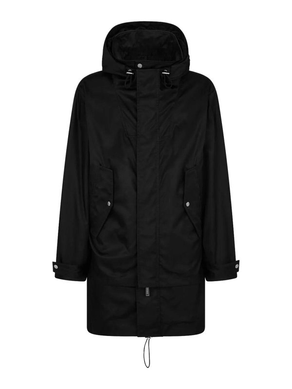 DSQUARED2: parkas - Layered Suburbs Parka