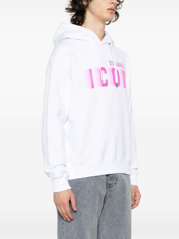 The Best Shops DSQUARED2: Sweatshirts & Pulls - Sweat-Shirts - Jaune