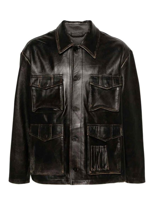 ジャケット Golden Goose Giacca Doppiopetto Journey Golden Goose Journey Bomber Jacket | Neutrals | FARFETCH