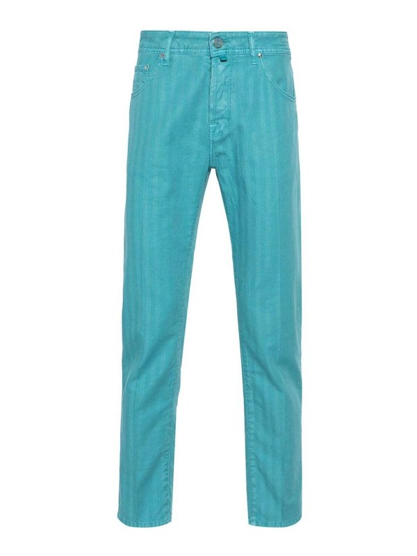 JACOB COHEN: casual trousers - Scott 5-Pocket Pants