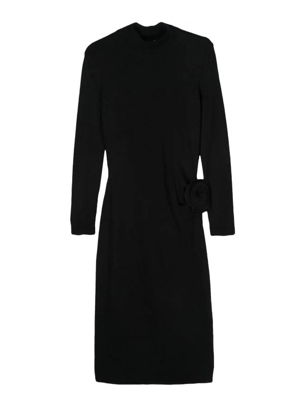 MAGDA BUTRYM: Robe longueur genou - Robe Au Genou - Noir