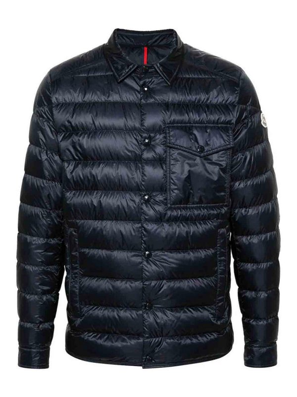 MONCLER: Vestes casuals - Veste Casual - Bleu