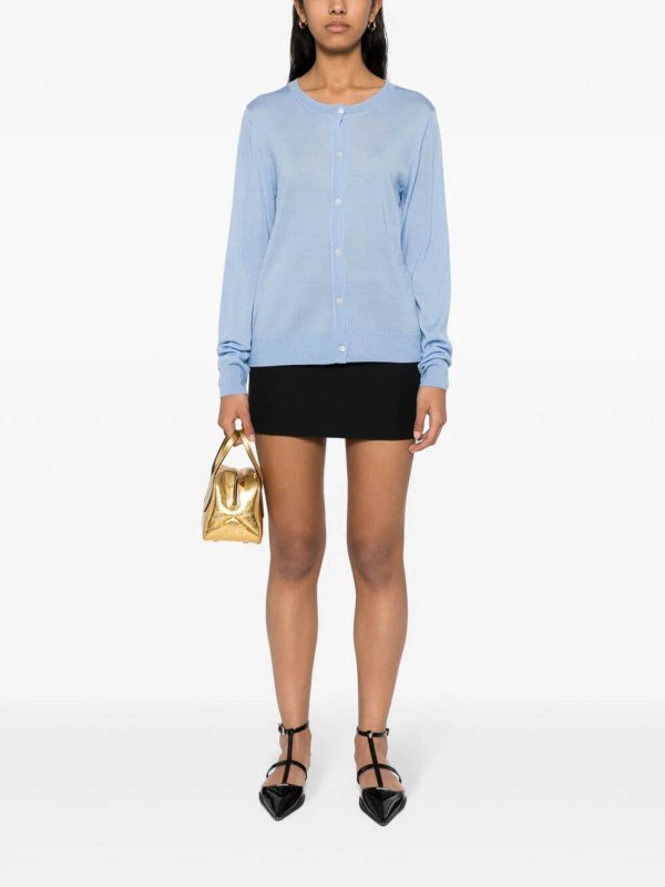 P.A.R.O.S.H.: cardigans online - Light blue Cardigan