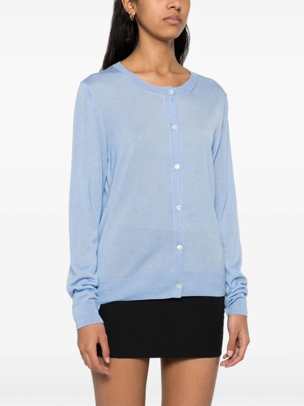 P.A.R.O.S.H. buy online Light blue Cardigan