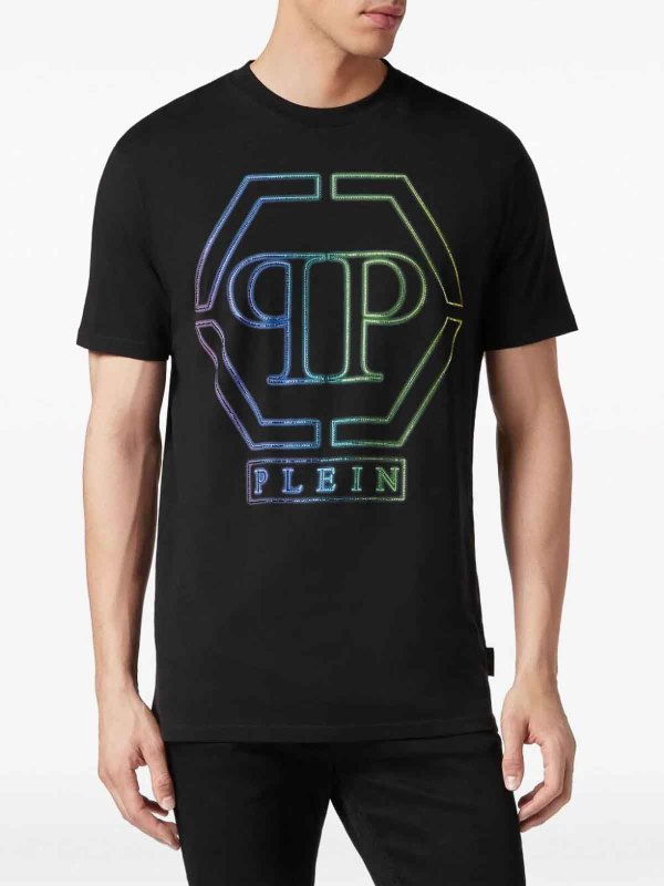 PHILIPP PLEIN buy online Embroidered Round-Neck T-Shirt