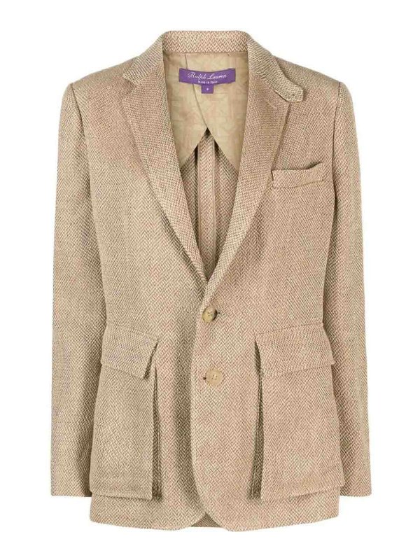 POLO RALPH LAUREN: Vestes de costume - Blazer - Marron
