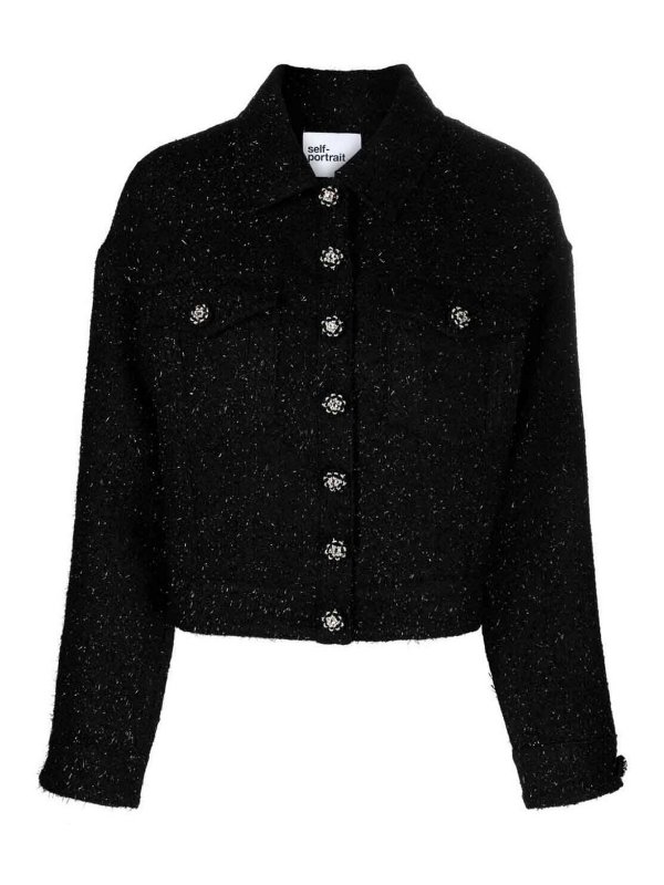 Self Portrait: casual jackets - Oversized Jacket