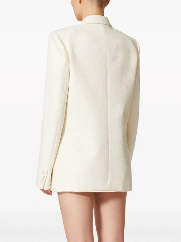 Blazer - Crema shop online: VALENTINO