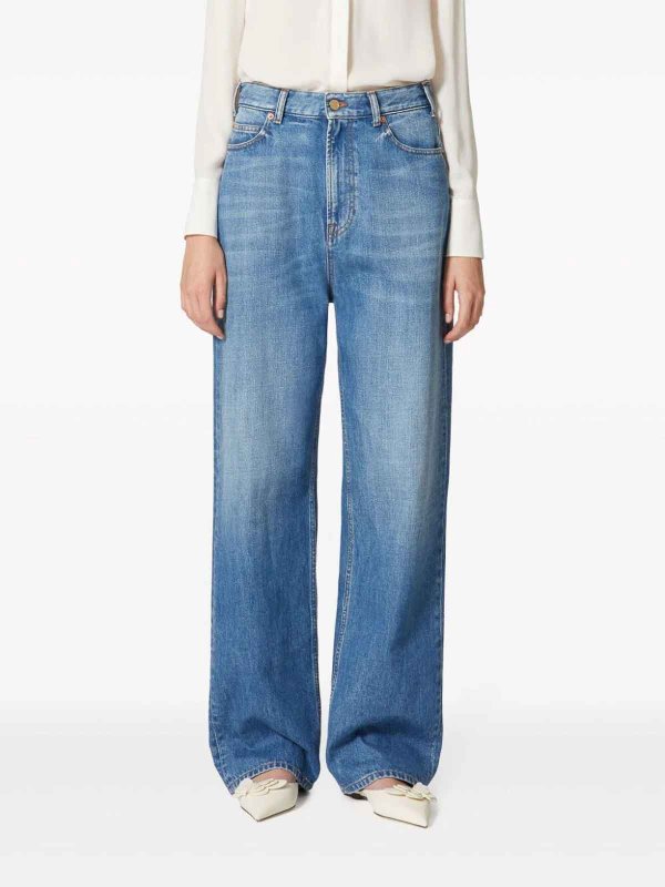 VALENTINO: jeans dritti, a sigaretta online - Jeans