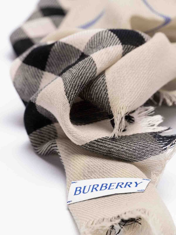 BURBERRY: スカーフ online - スカーフ - 緑