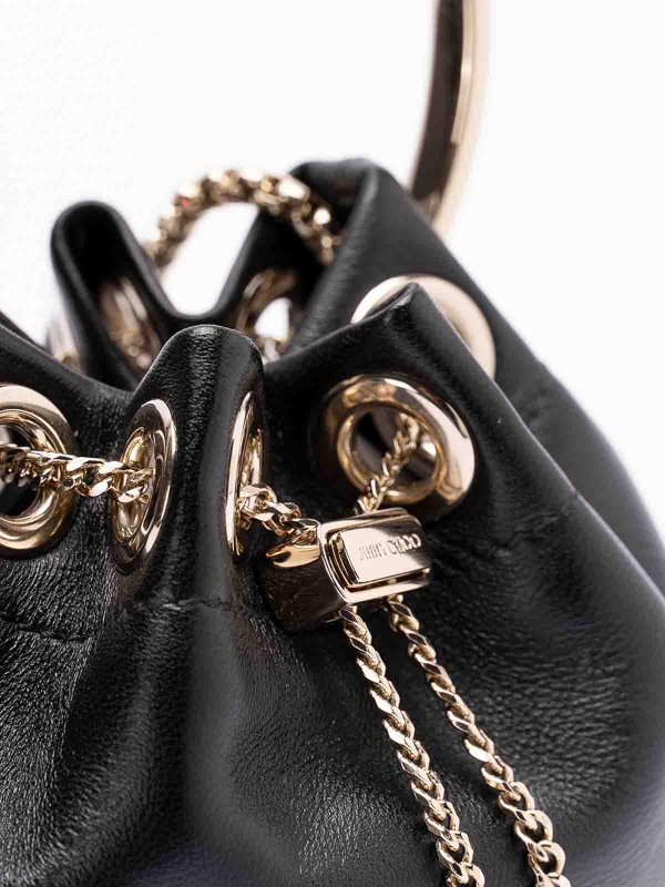 ショルダーバッグ - 黒 shop online: JIMMY CHOO
