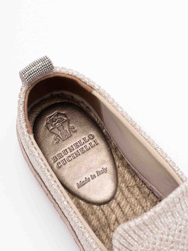 The Best Shops BRUNELLO CUCINELLI: Shiny espadrilles