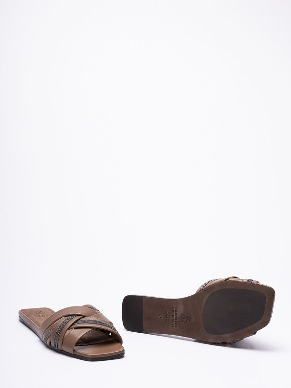 Sandals shop online: BRUNELLO CUCINELLI