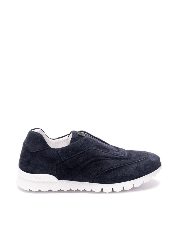 KITON: Sneaker - Sneaker - Weiß