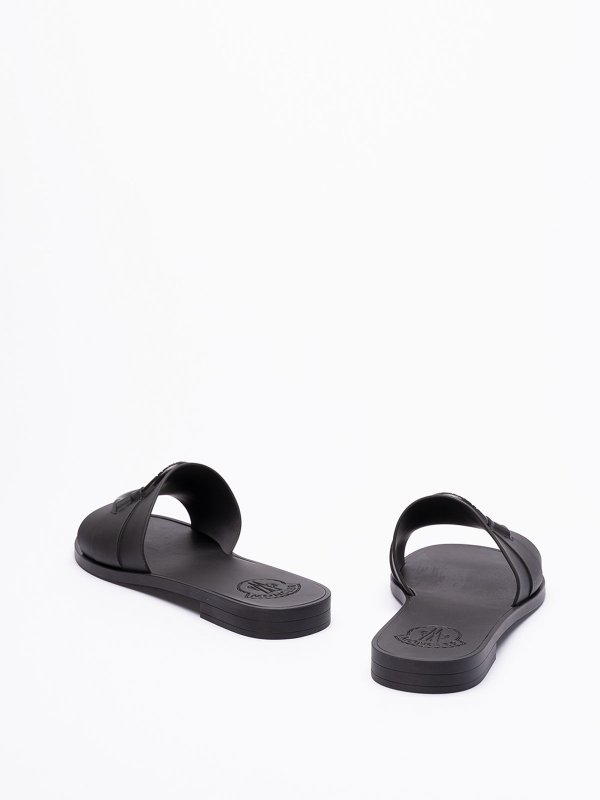 The Best Shops MONCLER: sandals - Mon Slide flip flops