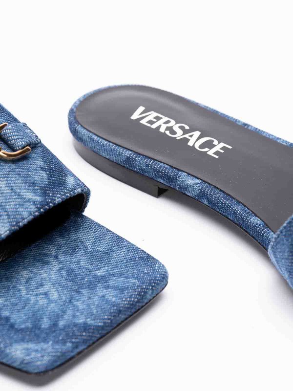 VERSACE buy online Denim sandals