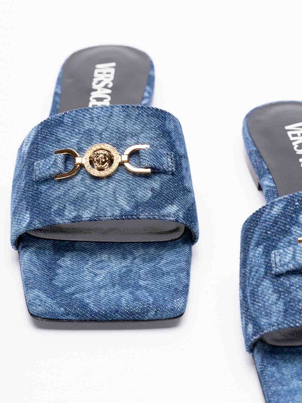 The Best Shops VERSACE: Denim sandals