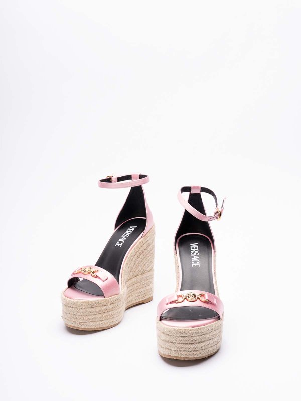 VERSACE: espadrillas online - Espadrillas con zeppa