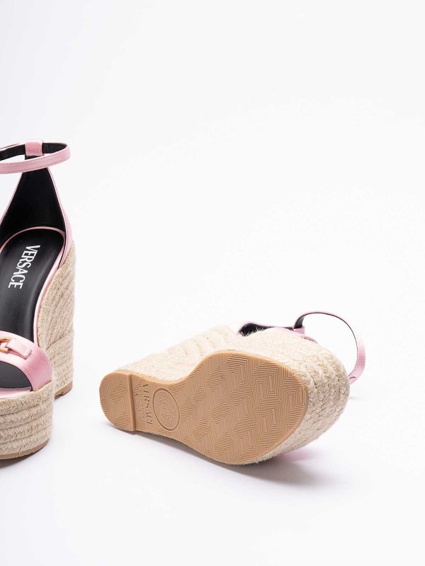 Espadrillas con zeppa shop online: VERSACE