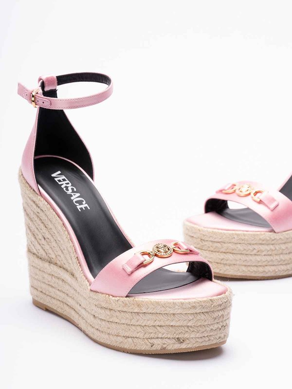 VERSACE buy online Espadrillas con zeppa
