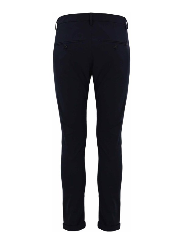 DONDUP: casual trousers online - Gaubert Trousers In Technical Fabric