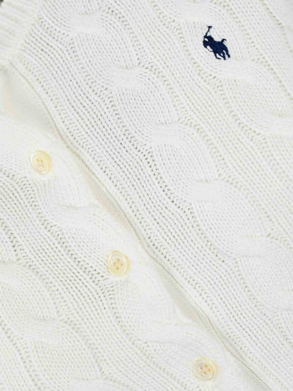The Best Shops POLO RALPH LAUREN: Cardigans - Cardigan - Blanc