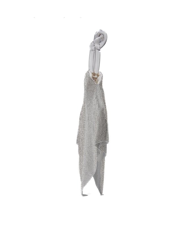 NO SECRETS: clutches online - Handkerchief Bag With Glitter