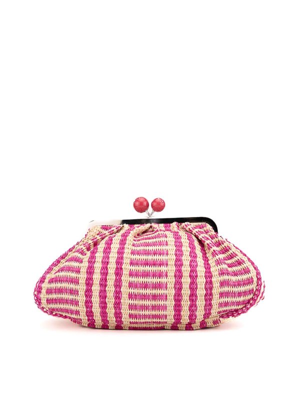 WEEKEND MAX MARA: cross body bags - Pasticcino Bag Medium  Raffia Effect