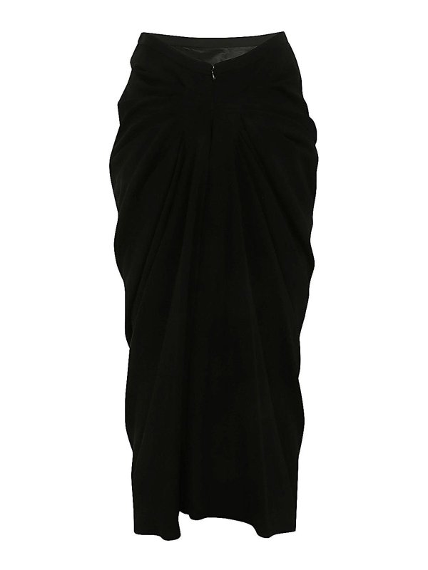 DRIES VAN NOTEN: Jupes midi et au genou online - Jupe Midi - Noir