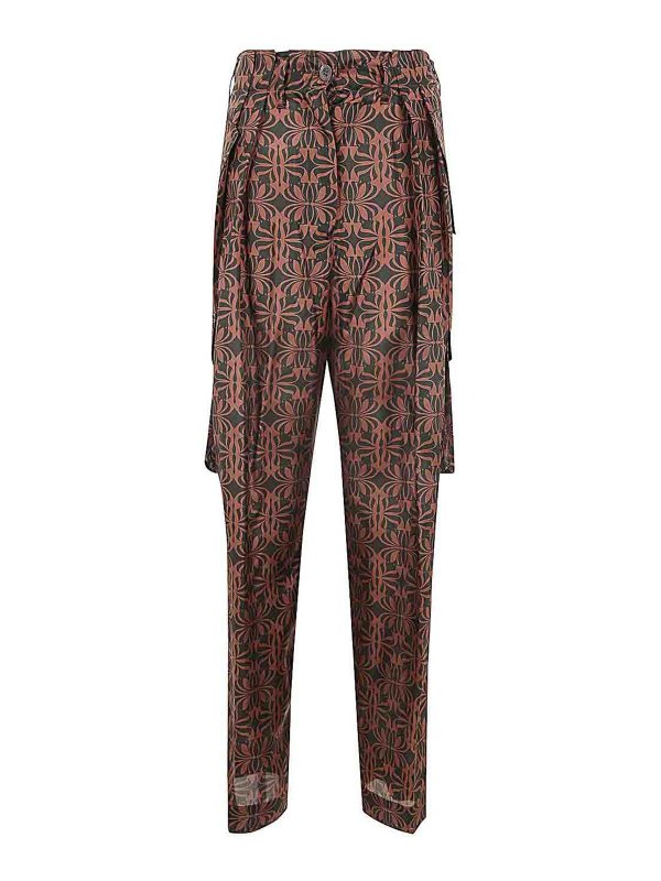 DRIES VAN NOTEN: Pantalones casual - Pantalón Casual - Negro