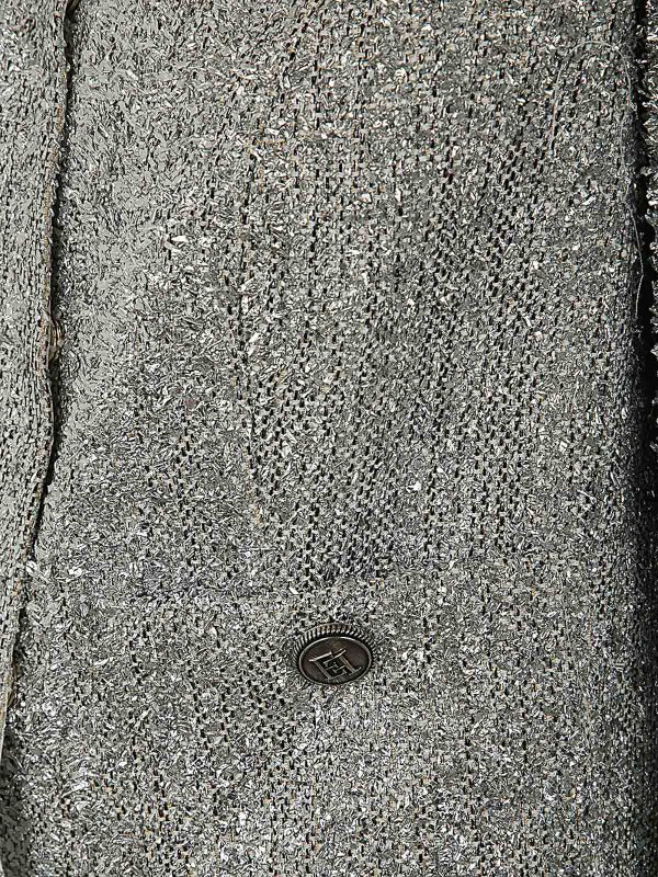 The Best Shops ELISABETTA FRANCHI: カジュアルジャケット - カジュアルジャケット - 銀