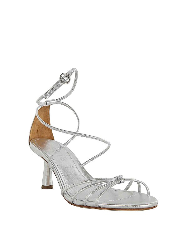 AEYDE: Sandalen online - Sandalen - Silber