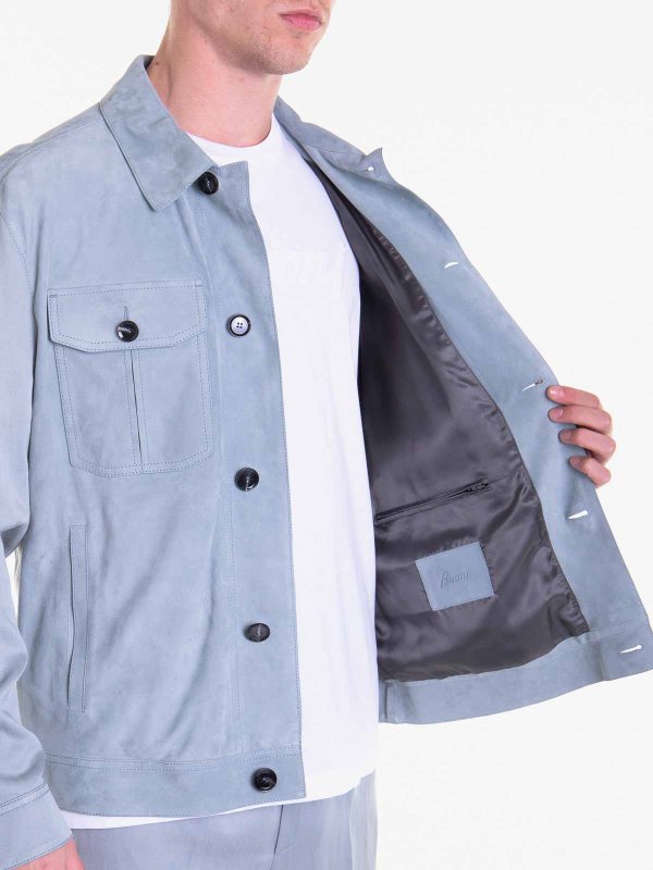 BRIONI buy online Leather Jacket