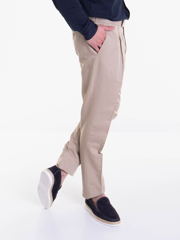 BRIONI: カジュアルトラウザー online - カジュアルパンツ - ベージュ