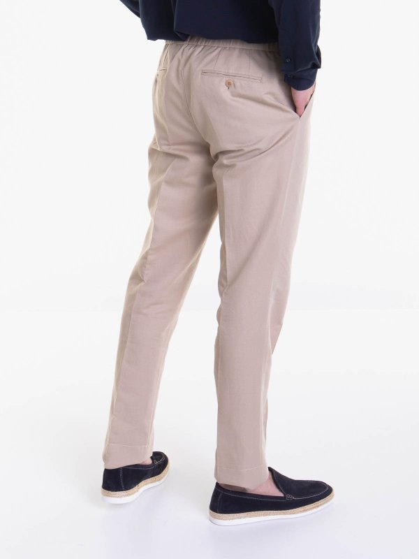 カジュアルパンツ - ベージュ shop online: BRIONI