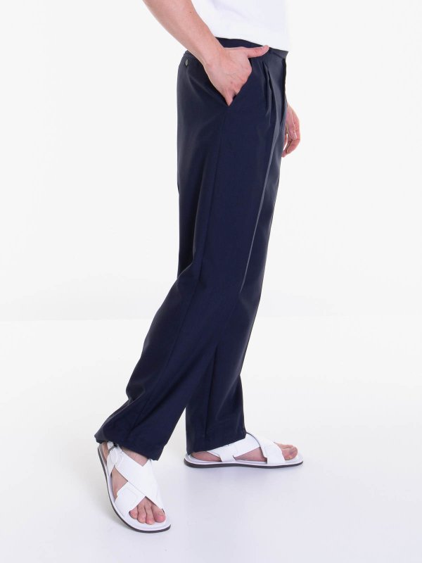 BRIONI: カジュアルトラウザー online - カジュアルパンツ - ブルー