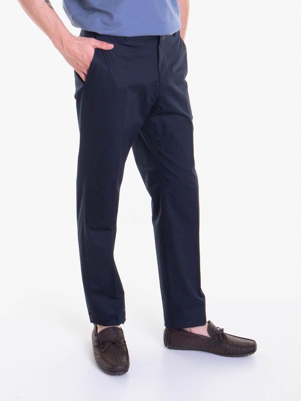 BRIONI: Pantalones casual online - Pantalón Casual - Azul