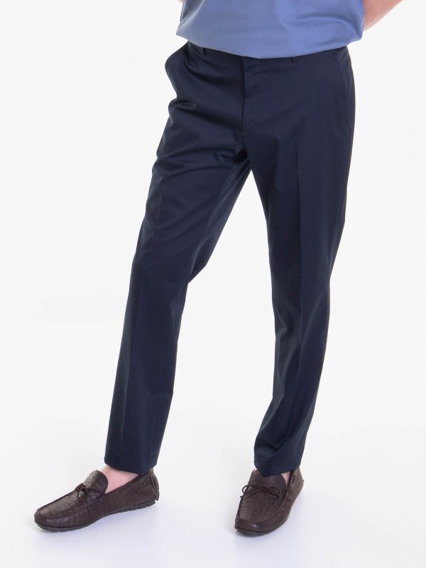 The Best Shops BRIONI: Pantalones casual - Pantalón Casual - Azul