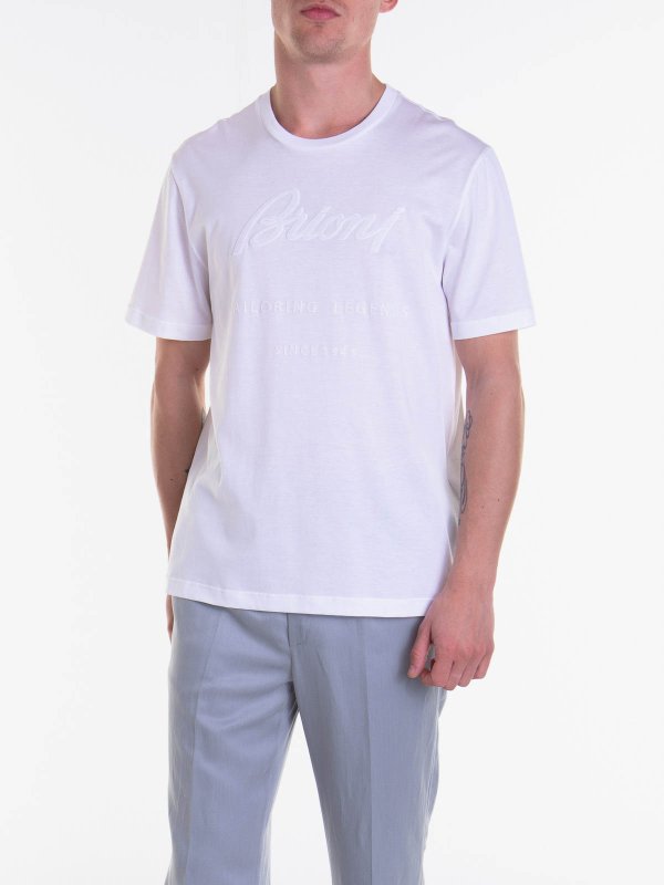 The Best Shops BRIONI: Camisetas - Camiseta - Blanco