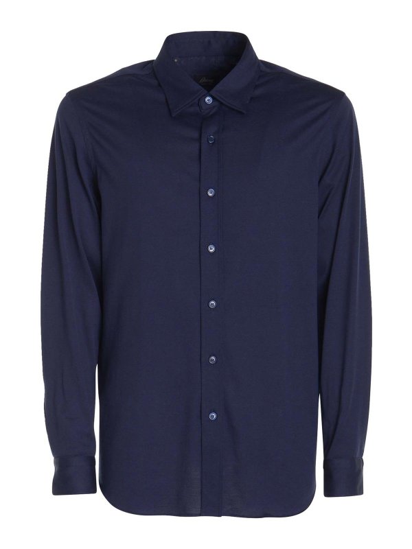 BRIONI: Chemises - Chemise - Bleu