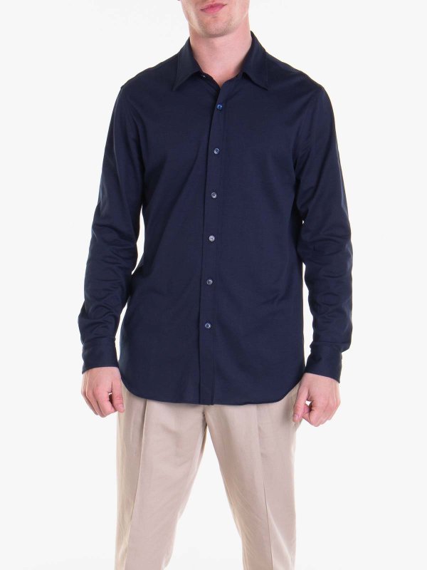 The Best Shops BRIONI: Chemises - Chemise - Bleu