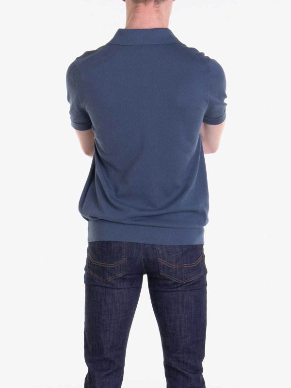 Polo - Bleu Clair shop online: BRIONI