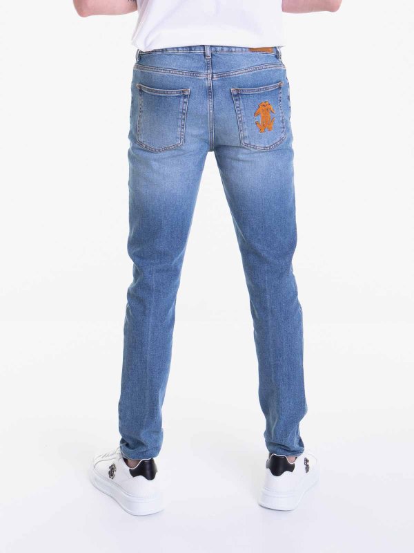 Vaqueros Pitillos - Lavado Claro shop online: ROBERTO CAVALLI