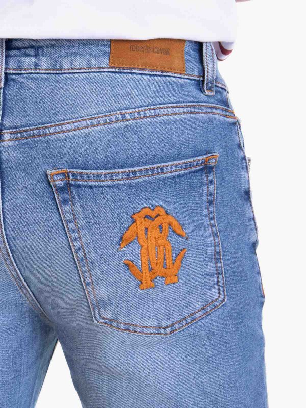 ROBERTO CAVALLI buy online Vaqueros Pitillos - Lavado Claro