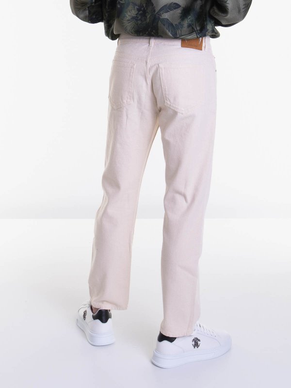 Bootcut Jeans - Weiß shop online: ROBERTO CAVALLI