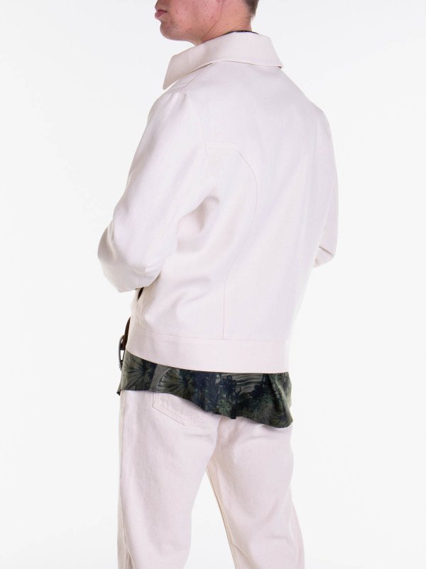 Chaqueta Casual - Blanco shop online: ROBERTO CAVALLI