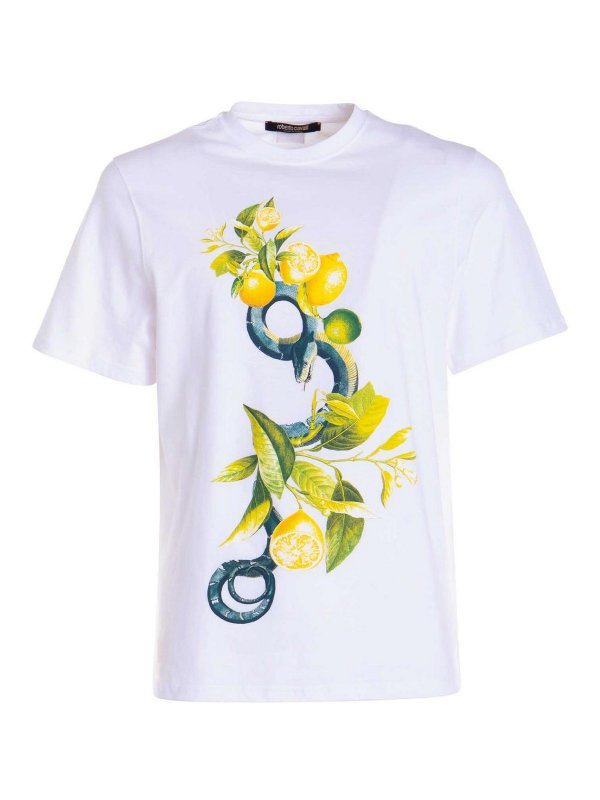 ROBERTO CAVALLI: t-shirts - Crew neck T-Shirt