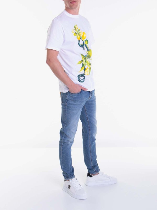 ROBERTO CAVALLI: t-shirts online - Crew neck T-Shirt